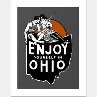 Vintage Ohio Tourism Posters and Art